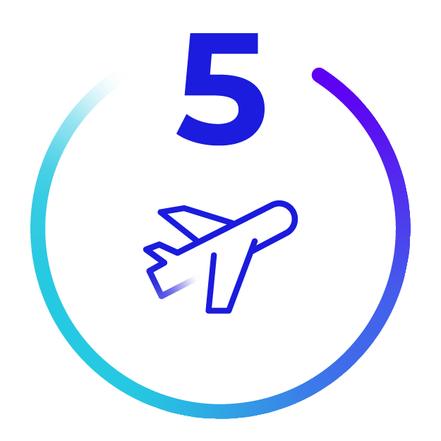 Transportation of ready-to-use kits to any European location.