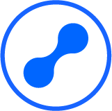 CRYOPDP curved blue symbol inside a circle representing connected cold chain solutions