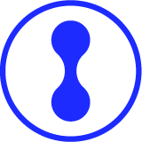 CRYOPDP blue symbol inside a circular outline representing cold chain precision.