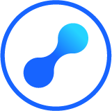 CRYOPDP gradient blue symbol within a circle, representing dynamic connectivity